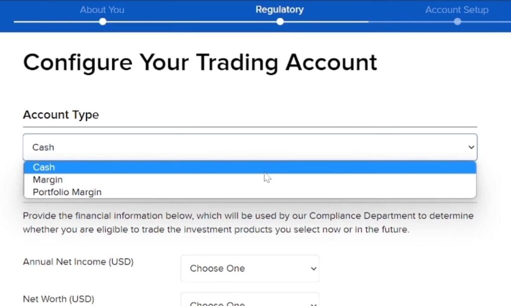 como registrarse en interactive brokers - paso 6
