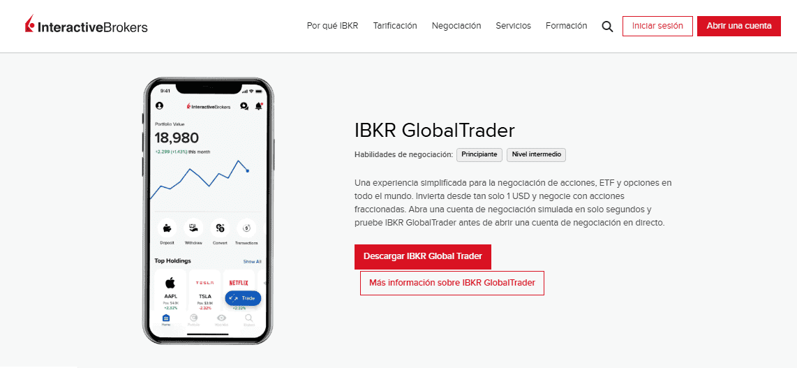 globaltrader de interactive brokers