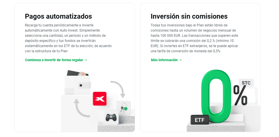 planes de inversion en xtb