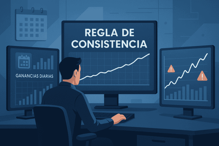 Que es la regla de consistencia en cuentas de fondeo de futuros