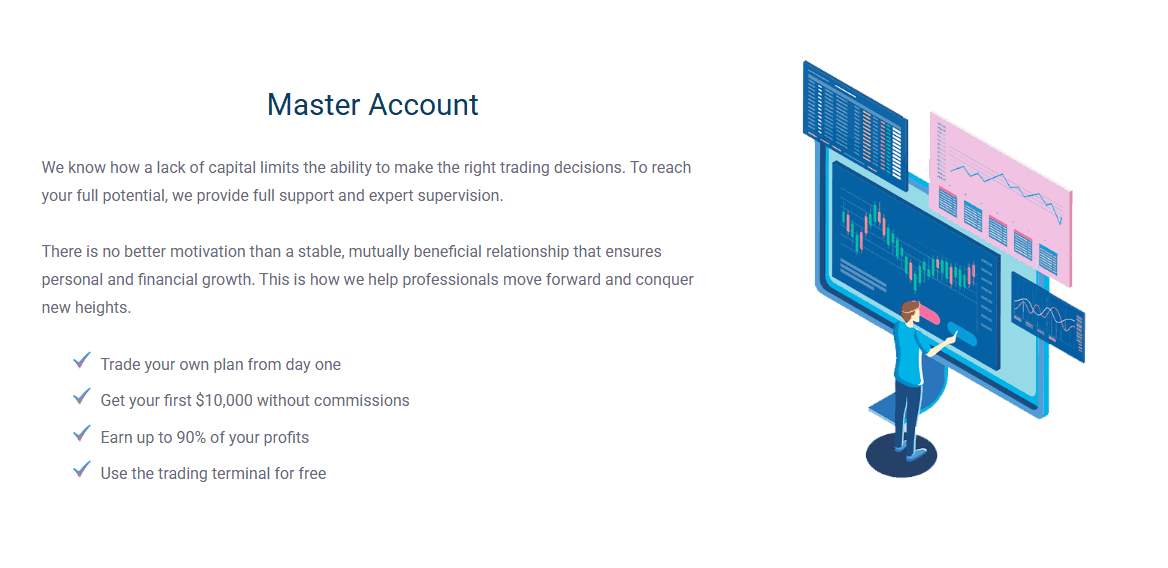 cuenta fondeada bulenox master account